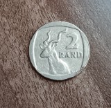 C50 - Moneda foarte veche - 2 rand - Africa de Sud - 1991