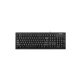 Cumpara ieftin Tastatura A4Tech Slim, Wired, USB, Taste Numerice, Layout US, Black