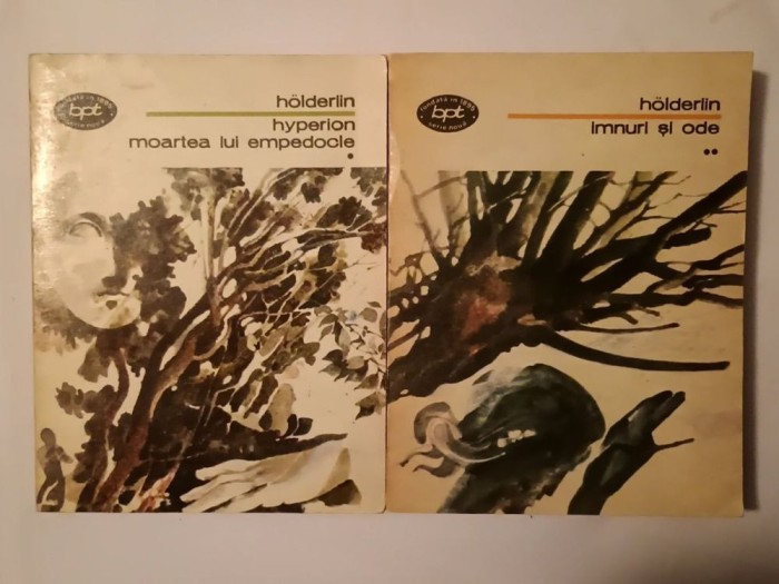 Holderlin - Hyperion. Moartea lui Empedocle + Imnuri și ode (2 vol.; BPT 913+914)