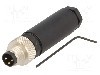 Conector M8, 3 pini, clasa etanseitate IP67, LAPP - 22260120