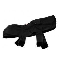 Pelerină de ploaie pentru c&acirc;ini, Pocket, negru, XXL