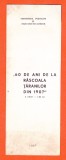TSV - PLIANT DE PREZENTARE 60 DE ANI DE LA RASCOALA TARANILOR DIN 1907, 1967 LP 648