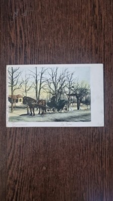 Carte Postala - Bucuresti. La Sosea foto