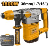 Cumpara ieftin Ciocan Rotopercutor picamer 1800w, 7J, 850rpm, SDS plus, Ingco RH18008