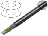 Cablu ecranat 6x20AWG, PVC crom 300V