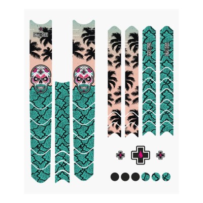 Set stickere protectie cadru Muc-Off Frame Protection Kit DH/Enduro/Trail Day of the shred Ultimate FactoryBikes foto