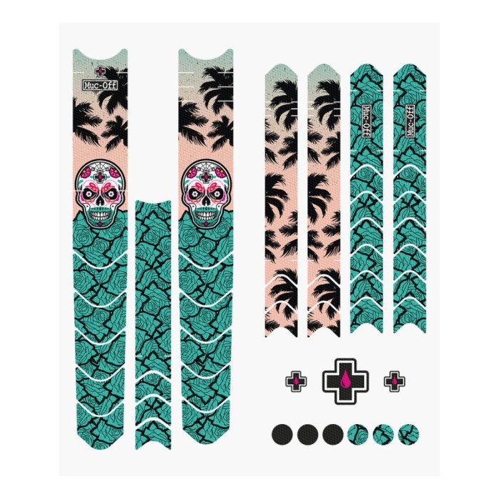 Set stickere protectie cadru Muc-Off Frame Protection Kit DH/Enduro/Trail Day of the shred Ultimate FactoryBikes