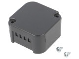 Cutie conexiuni ITALTRONIC gri, cu regleta, montare perete, plastic, CBOX INT, 25mm