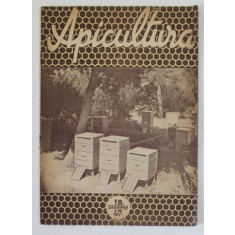 APICULTURA , ORGAN DE INDRUMARE APICOLA A MINISTERULUI AGRICULTURII SI SILVICULTURII , NR. 10 ,OCTOMBRIE , 1957