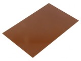 Placă Laminată FR4 Rășină Epoxidică 1mm 160x100mm