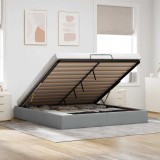VidaXL Cadru de pat otoman fără saltea Gri deschis 180x200 cm Material