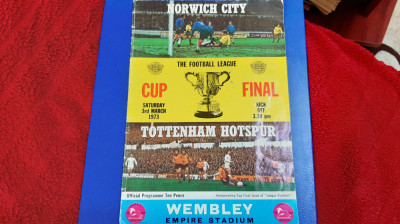 program Finala Cupei Ligii Norwich City - Tottenham foto