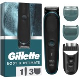 Gillette Body&amp;Intimate i5 trimmer pentru zonele intime și corp pentru barbati 1 buc
