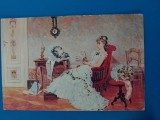 CPIB 23363 CARTE POSTALA - TH. AMAN, DUPA CONCERT (ZINA DE NORY, FIICA VITREGA A ARTISTULUI, NECIRCULATA