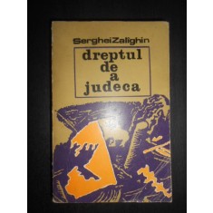 Serghei Zalighin - Dreptul de a judeca