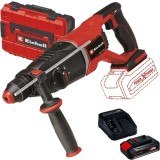 Einhell TP-HD 18/26 D Li BL PXC + Starter Kit - Rotopercutor SDS-Plus 2.6 J valiza speciala + Set 1 acumulator si incarcator Li-Ion 18 V 2.5 Ah