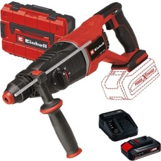 Einhell TP-HD 18/26 D Li BL PXC + Starter Kit - Rotopercutor SDS-Plus 2.6 J valiza speciala + Set 1 acumulator si incarcator Li-Ion 18 V 2.5 Ah