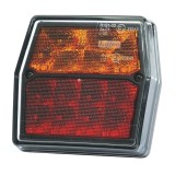 Cumpara ieftin Lampa spate 99,6x93, 4 functii, iluminare numar, LED, cablu, LED Fristom