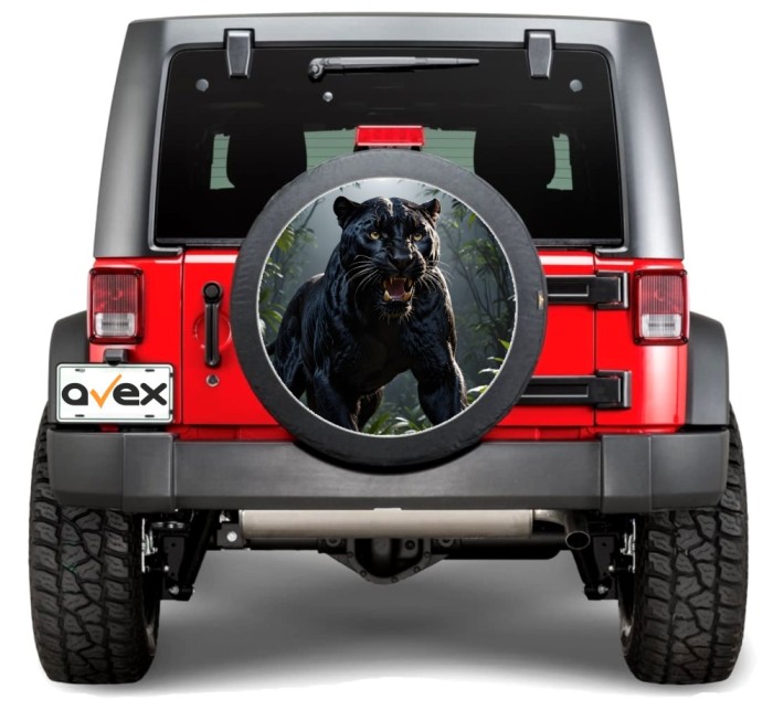 Sticker Auto &quot;Roata de Rezerva&quot; rezistenta la intemperii si raze UV, diametru 55 cm, Cod: AVX-RR11 FAVLine Selection