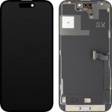 Cumpara ieftin Display cu Touchscreen GX pentru Apple iPhone 14 Pro, cu Rama, Versiune OLED IC Movable, Negru