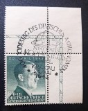 Guvernăm&acirc;ntul General (Polonia Ocupată) 1943 - Aniversarea lui Adolf Hitler cu Ștampilă Comemorativă Nicolaus Copernicus -OD1