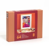 Atelier creativ 64 pentru adulti Goblen si broderie, Djeco