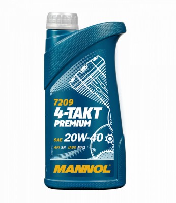 Ulei motociclete 20w40, Mannol Premium semisintetic, 1L Cod Produs: MX_NEW MN7209-1ML foto