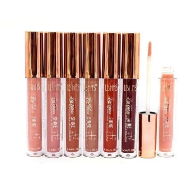 Set 6 luciuri de buze, Ushas, Shine Lip Gloss, 01 foto