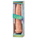 Vinyl P-Shape - Vibrator realistic, 24 cm