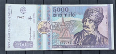 Bancnota Romania, 5000 lei 1992, Avram Iancu, circulata foto