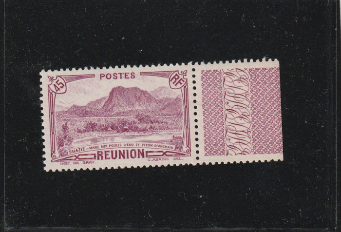 Reunion 1933-Turism (cu RF),MNH ,Mi.136