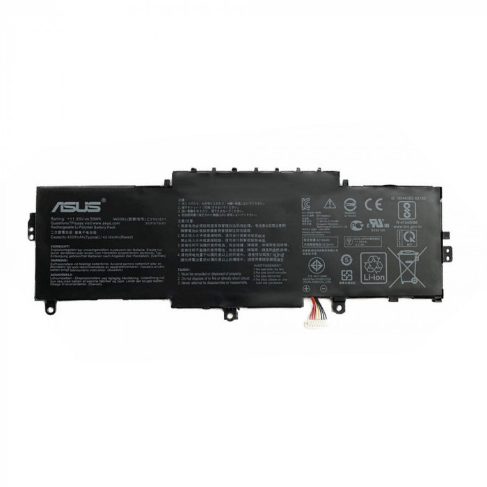 Baterie Laptop, Asus, ZenBook 14 UX433F, UX433FL, UX433FLC, UX433FAC, 0B200-03080000, 3ICP5/70/81, C31N1810, C31N1811, C31N1811-3, 11.55V, 4335mAh, 50