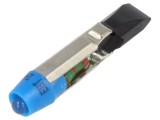 Lampă LED T5,5 Albastru Plastic 24V 3mm