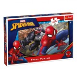 Puzzle Copii Trefl, Spiderman, 100 Piese, Multicolor