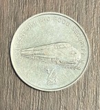 Moneda Coreea de Nord - 1/2 Chon 2002 - Tren, America de Nord