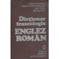 Dictionar frazeologic englez-roman - Adrian Nicolescu