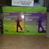 CAMBRIDGE ENGLISH - COMPLETE FIRST : STUDENT&#039;S BOOK + WORKBOOK , WITHOUT ANSWERS , B2 , 2014/2015 *