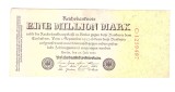 Bancnota Germania 1000000 mark 25 iulie 1923, seria cu 7 cifre, unifata, stare buna