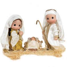Papusa Decor Precious Moments Primul Craciun foto