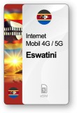 eSIM Internet Eswatini, valabil 7 zile, trafic Nelimitat, Premium