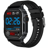 Cumpara ieftin Valdus SmartWatch Valdus VL20 cu display 1.96 inch, rezolutie 320*385, GPS, Numar SOS, Incarcator Wireless, Busola, Senzor de presiune si altitudine,