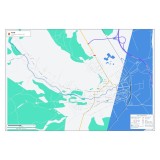 Cumpara ieftin Harta decorativa pentru perete Aiud, Stil Modern, 100x70 cm, PVC