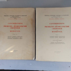 Contributiuni la problema reorganizarii creditului in Romania - 1938 (2 vol.)