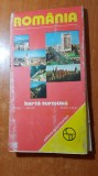 Harta turistica a romaniei 1987