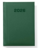 Agenda 2026 datata clasica A6, culoare verde