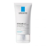 La Roche-Posay Effaclar Mat, 40ml - Crema hidratanta ten gras, anti-acnee, matifiere, pori micsorati, efect zi/noapte