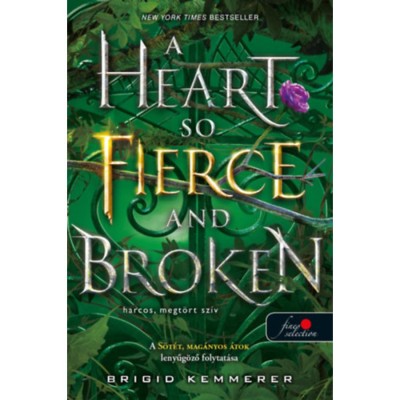 A Heart So Fierce and Broken - Harcos, megt&amp;ouml;rt sz&amp;iacute;v - Az &amp;Aacute;tokt&amp;ouml;rő 2. - Brigid Kemmerer foto