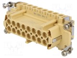 Conector HDC mamă JEI PIN 16, 16A 500V, ILME