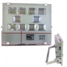 Proiector 200LED SMD T011 100W IP65 Alb Rece 220V WT foto