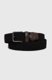 Paul&amp;Shark curea barbati, culoarea negru, 14316000
